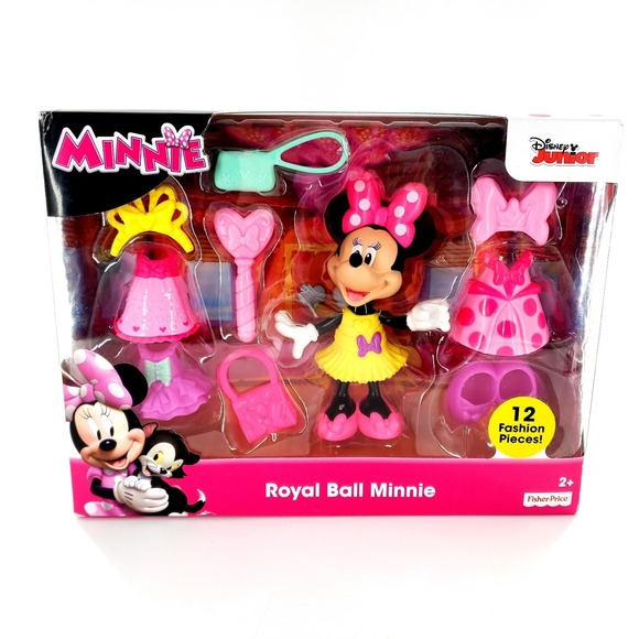 Fisher-Price Other - Fisher Price Disney Junior Royal Ball Minnie Figure Play Set Brand New Sealed
